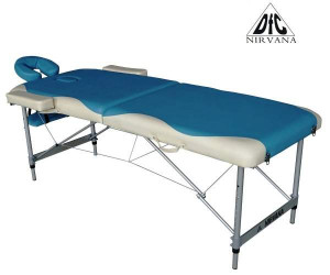 TS2010_TB Бирюзовый массажный стол NIRVANA ELEGANT DELUXE DFC