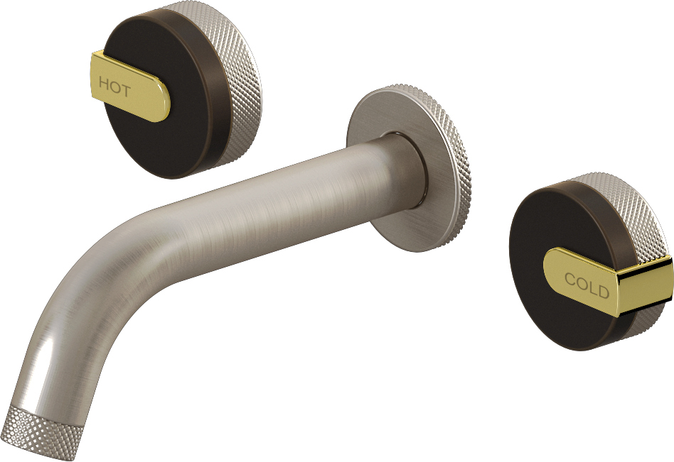 E-11530-R1OB-L1PB-BNi Смеситель для умывальника из 19,1см носикем (внешняя часть) GRAFF MOD+