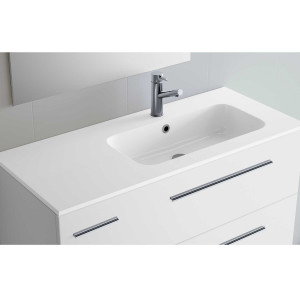 24397 SALGAR Раковина на заказ SOFIA 1005 Тумба слева MINERALMARMO 1005 x 15 x 460 мм