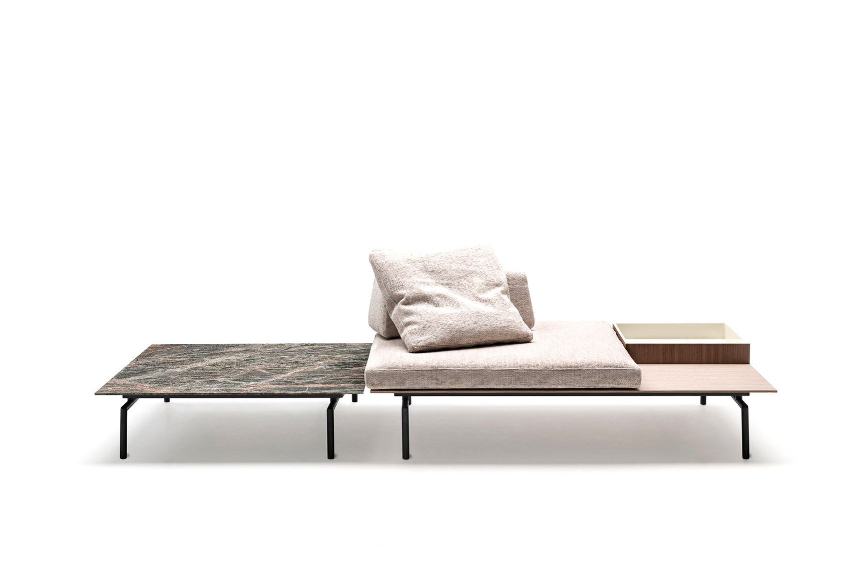 Модульная скамья со спинкой Living Divani Сумо ARCH-00126347 - Вид №12