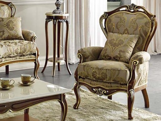 Тканевое кресло с подлокотниками Arvestyle André ARCH-00123909