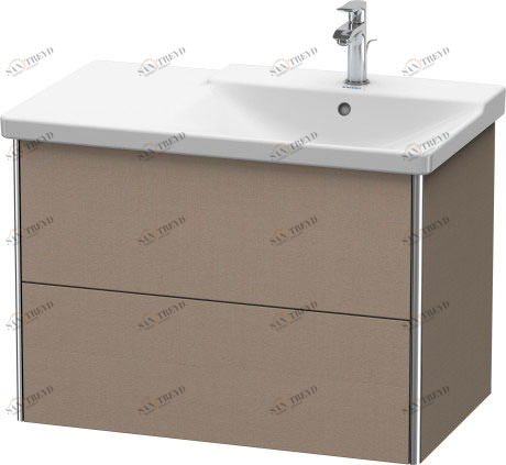 XS418707575 XSquare Тумбочка подвесная Лен, декор Duravit