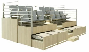 Ares Line Сиденье для аудитории из кожи