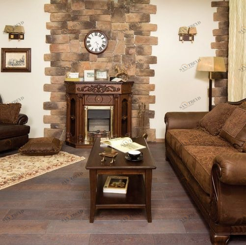 Инженерная доска Montblanc Дуб/Дуб Эль Каса Дуб с брашью (Текстурированная) 500-1800х180 мм 2600400104