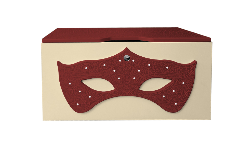 Ящик для игрушек "Венеция" МАНДАРИН ВЕНЕЦИЯ 179554 Красный Santreyd - Вид №2