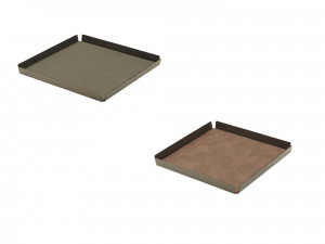 982279 NUPO army green/nature поднос 29х29х2,8см;LIND DNA