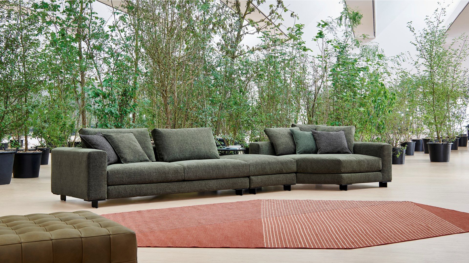 Секционный диван из ткани Twils T-TIME ARCH-00091742