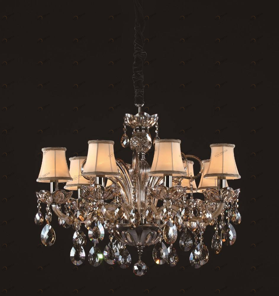 Подвесная люстра Crystal Lux Siena SP8 CRYSTAL LUX ДИЗАЙНЕРСКИЕ, SIENA 056959 Коричневый 
