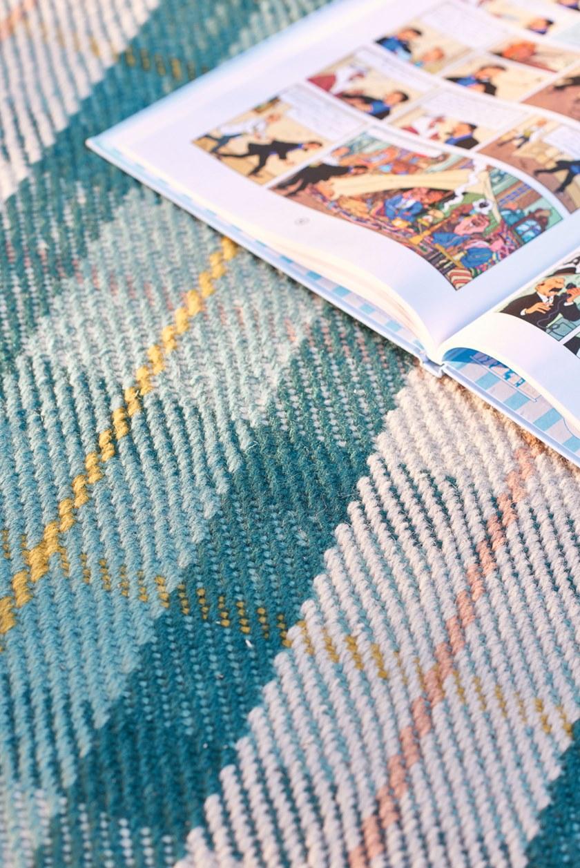 Toulemonde Bochart Ковер ручной работы из шерсти в полоску Access sun-id-1426072 - Вид №4