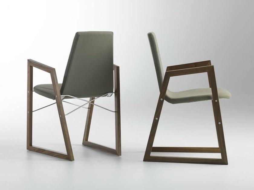 Casamania & Horm Кресло-санки, обитое кожей или тканью Ray sun-id-1470745 - Вид №10