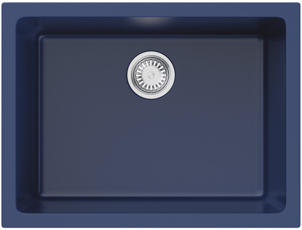 Кухонная мойка Okinoshima 61-U/I IB-matt OMOIKIRI