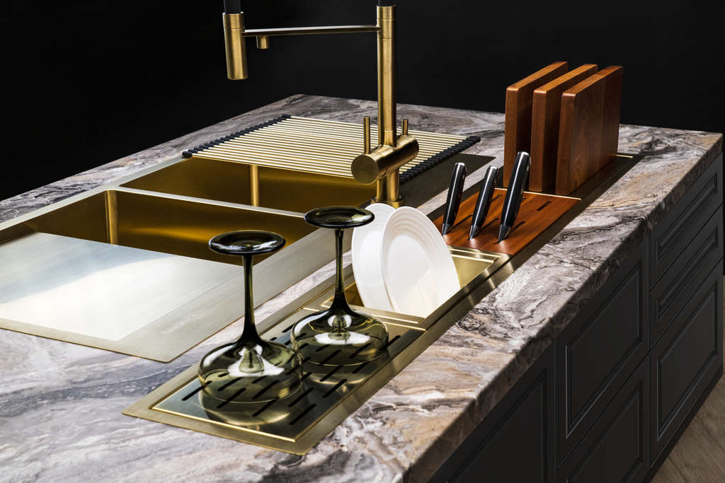 Кухонная мойка Akisame 100-2 IN-L OMOIKIRI 4973544 - Вид №3