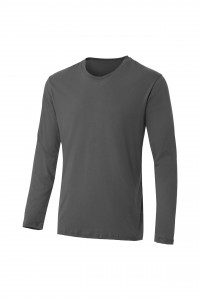 5039037 Футболка с длинным рукавом темно-серая  Спецодежда для продавцов  размер XXL