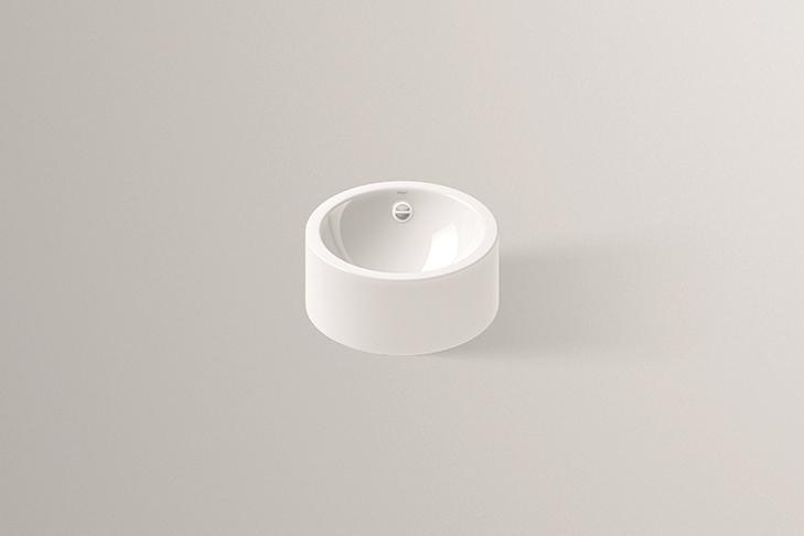 2302000400 Встраиваемая раковина, eb.q450, белая, для простого ухода Alape серия Q 