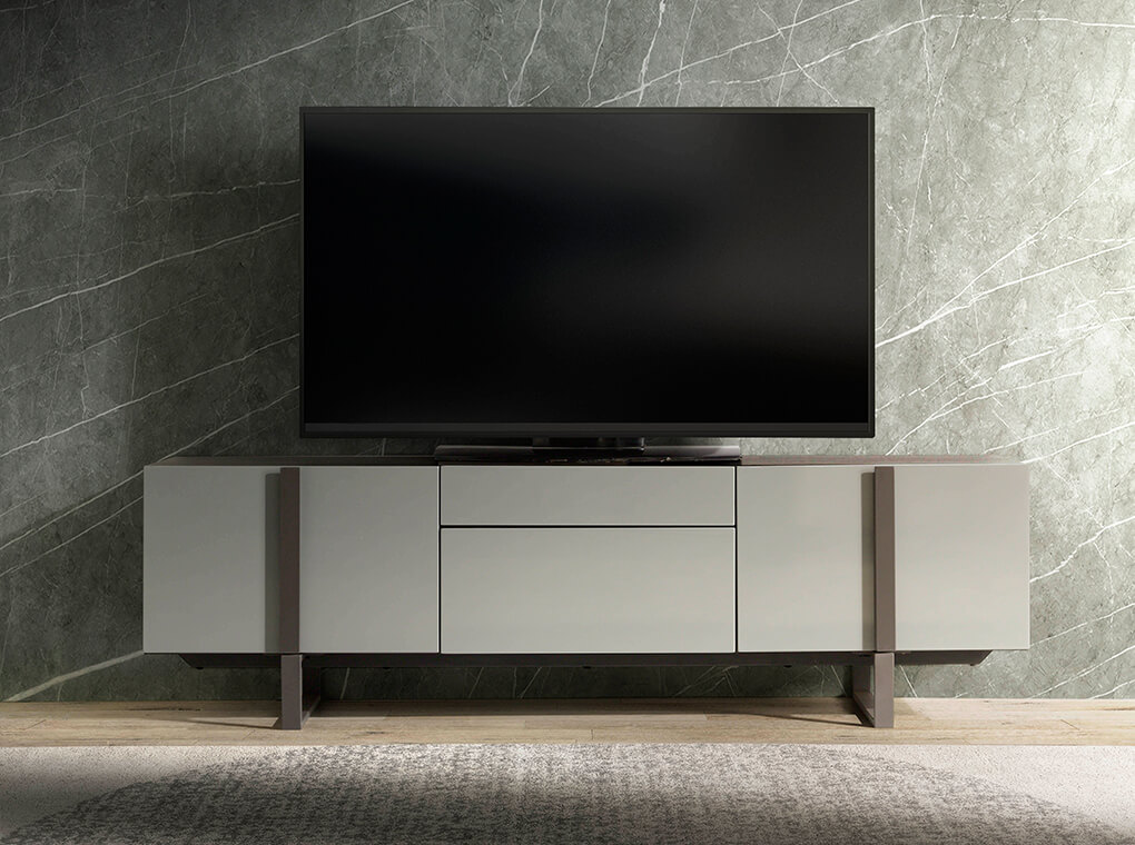 077676 Тумба под TV -TV-GRIS RAL7037 Angel Cerda CP1706  - Вид №4