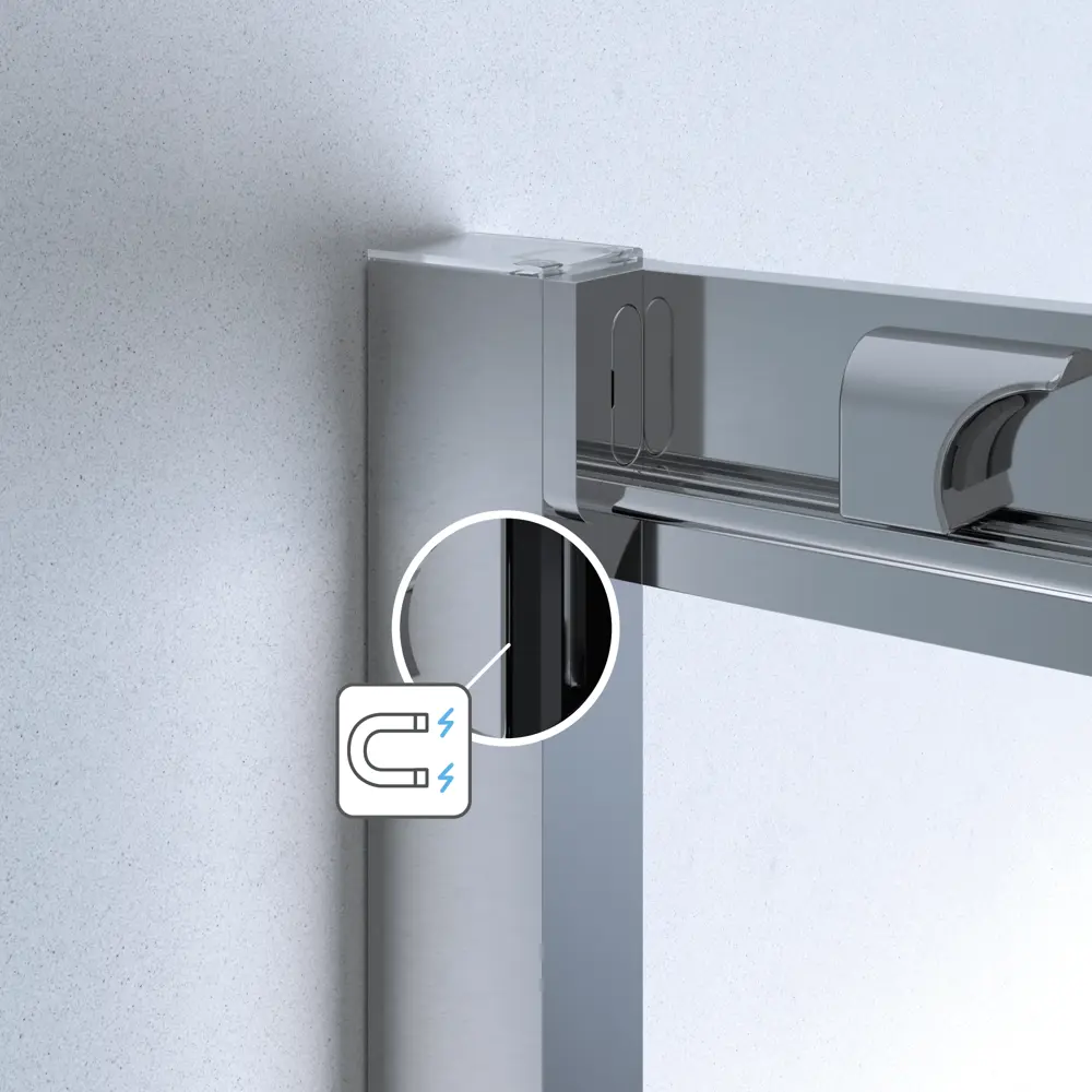 Комплект стекол для раздвижной душевой двери Sensea Easy 120 см прозрачное стекло, цвет профиля на выбор 85868669 STLM-2098150 - Вид №6