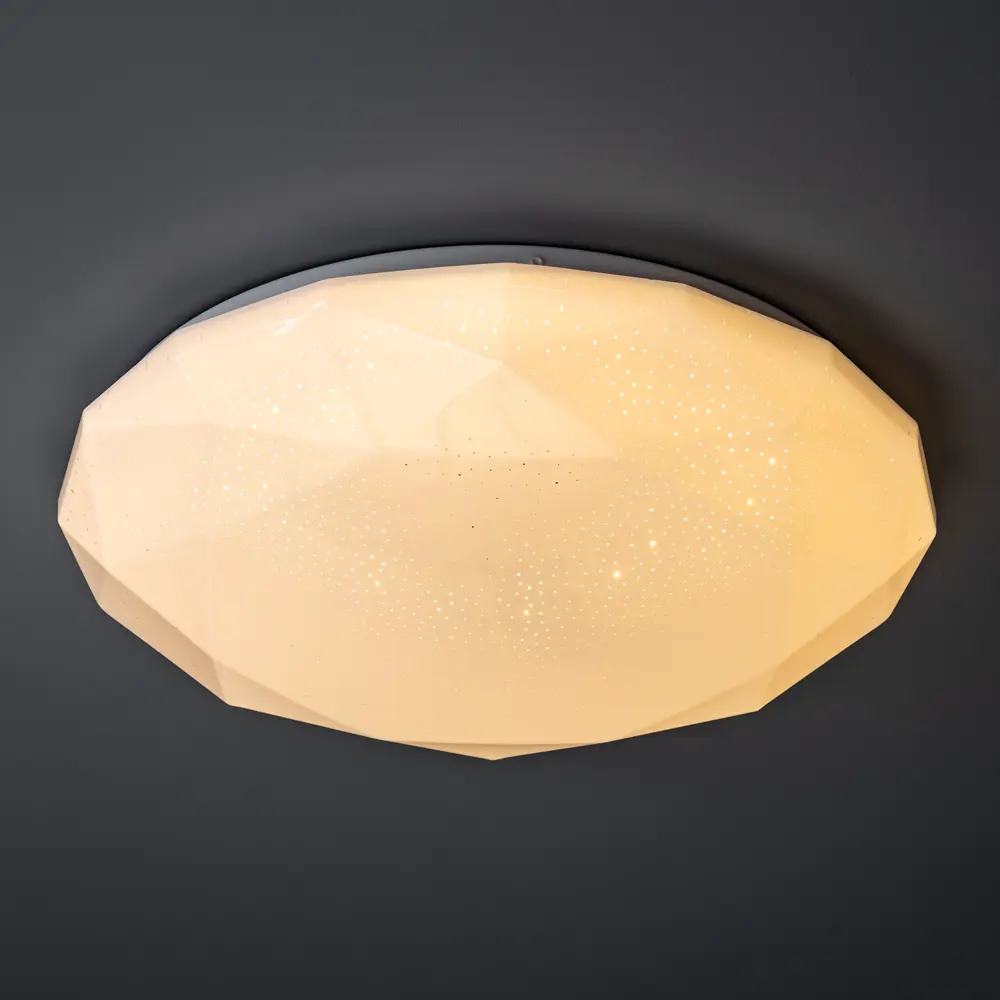 Светильник настенно-потолочный светодиодный диммируемый Ritter Brilliance 52217 1 с д/у 60Вт 22 м² 2700К-6500К+RGB цвет белый 84428291 STLM-2104150  - Вид №17