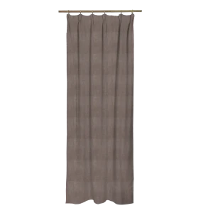 Штора на ленте Evette 140x280 см цвет коричневый 83407023 STLM-2037925