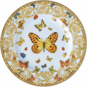 62472 Rosenthal Versace Тарелка десертная Rosenthal Versace Сад Версаче 18см, фарфор Фарфор