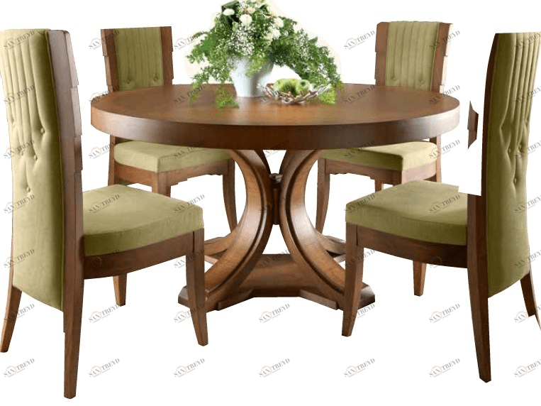 Martini Interiors Раздвижной круглый обеденный стол из массива дерева sun-id-1441568