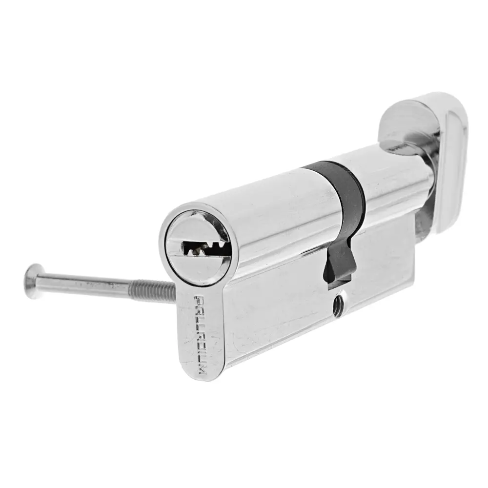 Цилиндр ключ/вертушка 35x45 хром, 2J07 CP PALLADIUM STLM-2084233