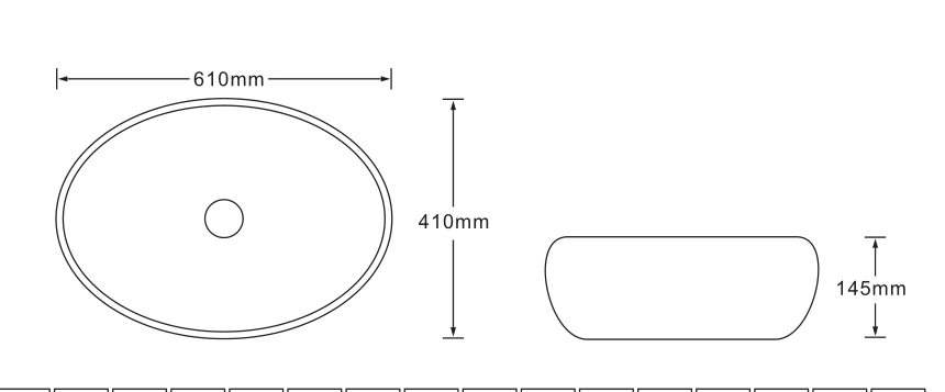 Раковина чаша SL-7030 SANTILINE  - Вид №1