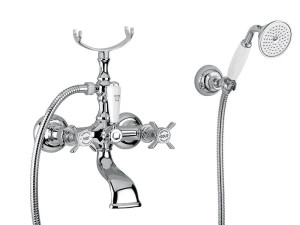 Набор для ванной из хромированной латуни