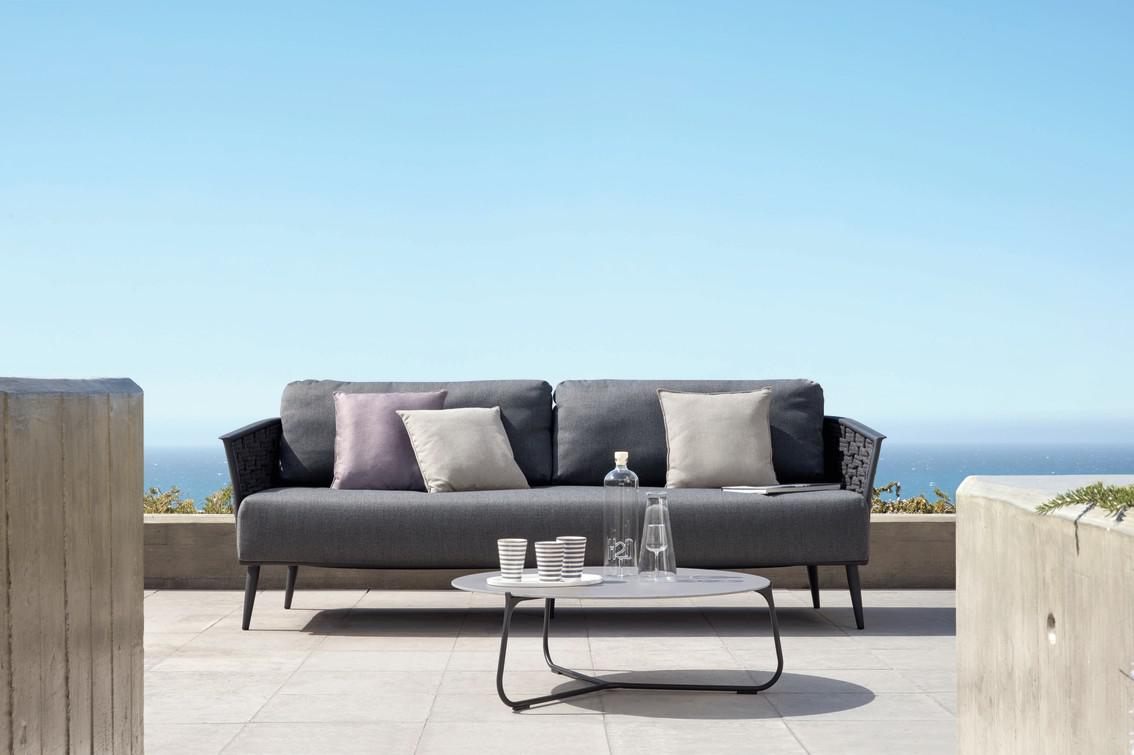 3-х мест. белый веревка 45мм серебристая Manutti Cascade MNST755 - Вид №1