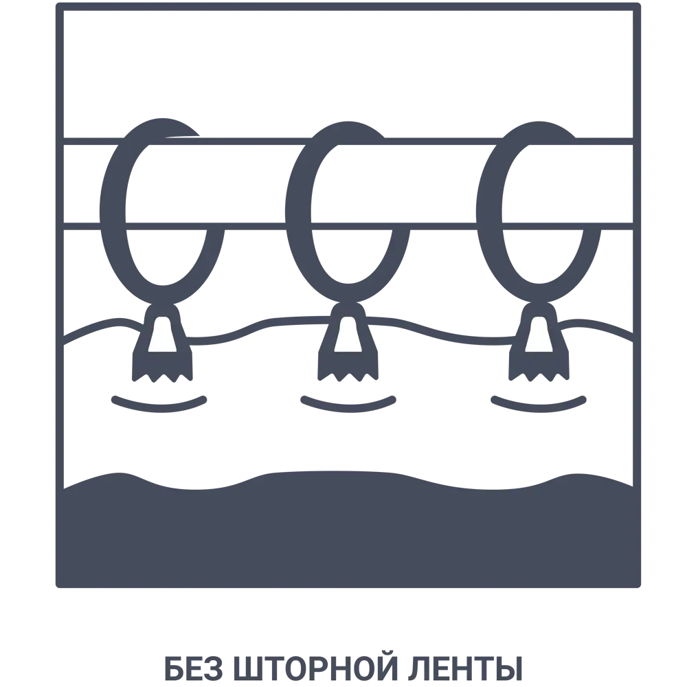 Santreyd Занавеска для кухни Листопад 170×160 см - элегантная белоснежность 13759884 STLM-0003747 - Вид №7