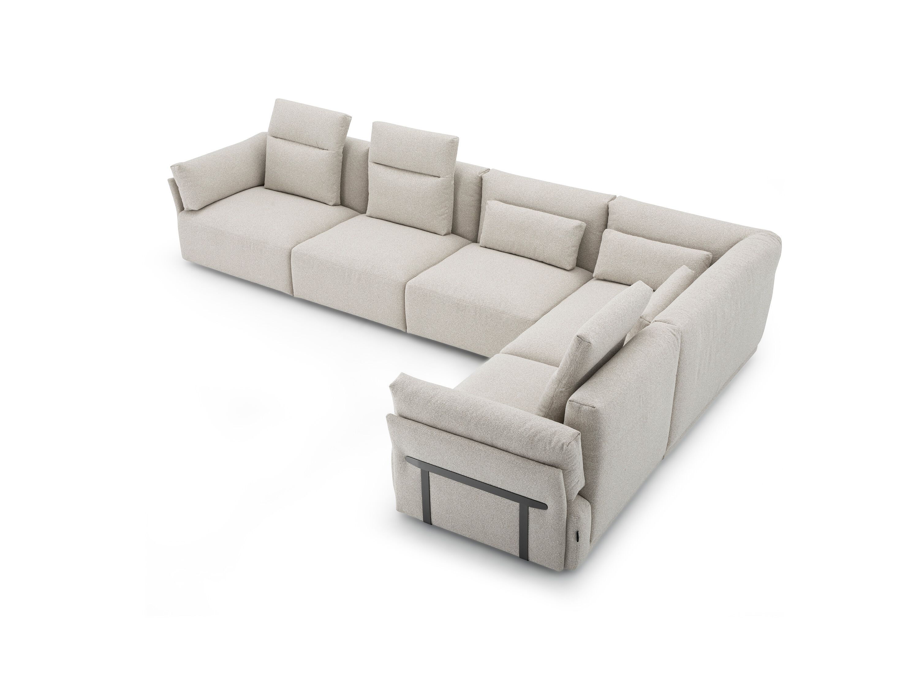 Модульный угловой диван из ткани CAMPO DE' FIORI Живерни ARCH-00028095 - Вид №2