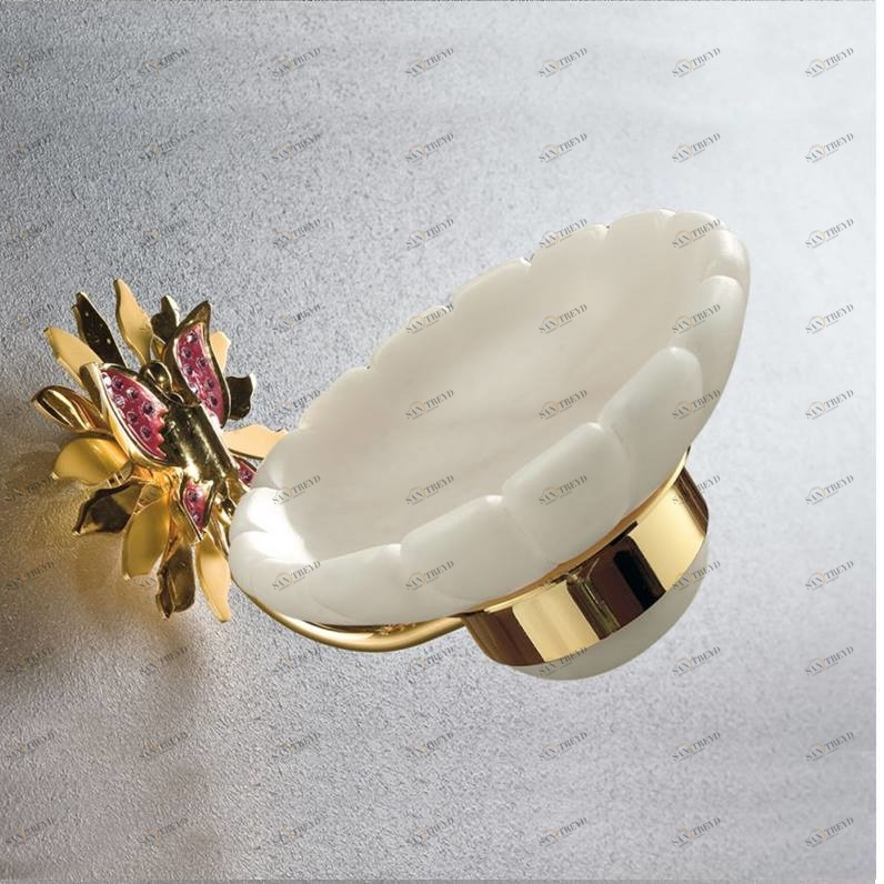 Etrusca Мыльница настенная PAPILLON 475255ROSALA