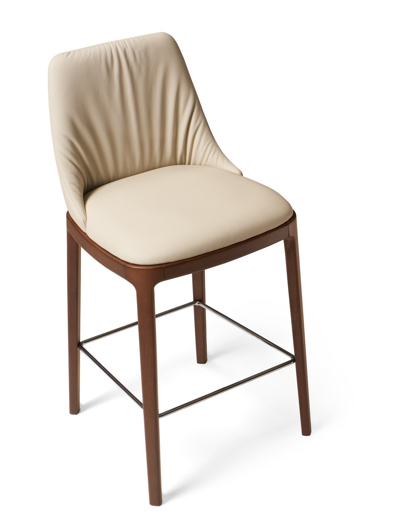 Высокий кожаный стул со спинкой EFORMA Max ARCH-00058100 - Вид №4