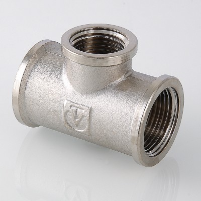 VTr.750.N.0605 Фитинг резьбовой – тройник переходной Valtec 1" х 3/4" х 1"  - Вид №1
