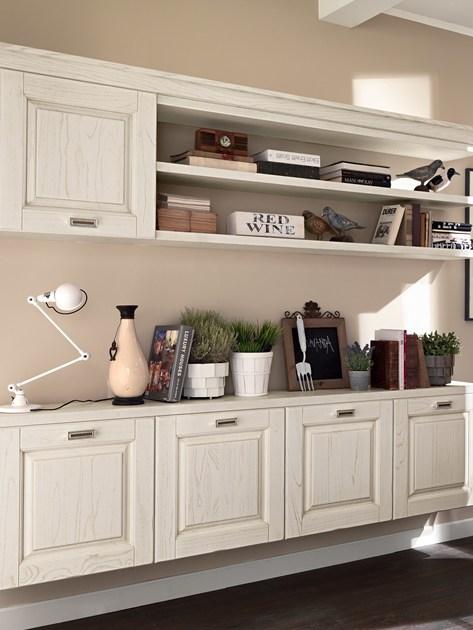 Cucine Lube Настенный ящик для хранения из дерева Laura 03 - Вид №1