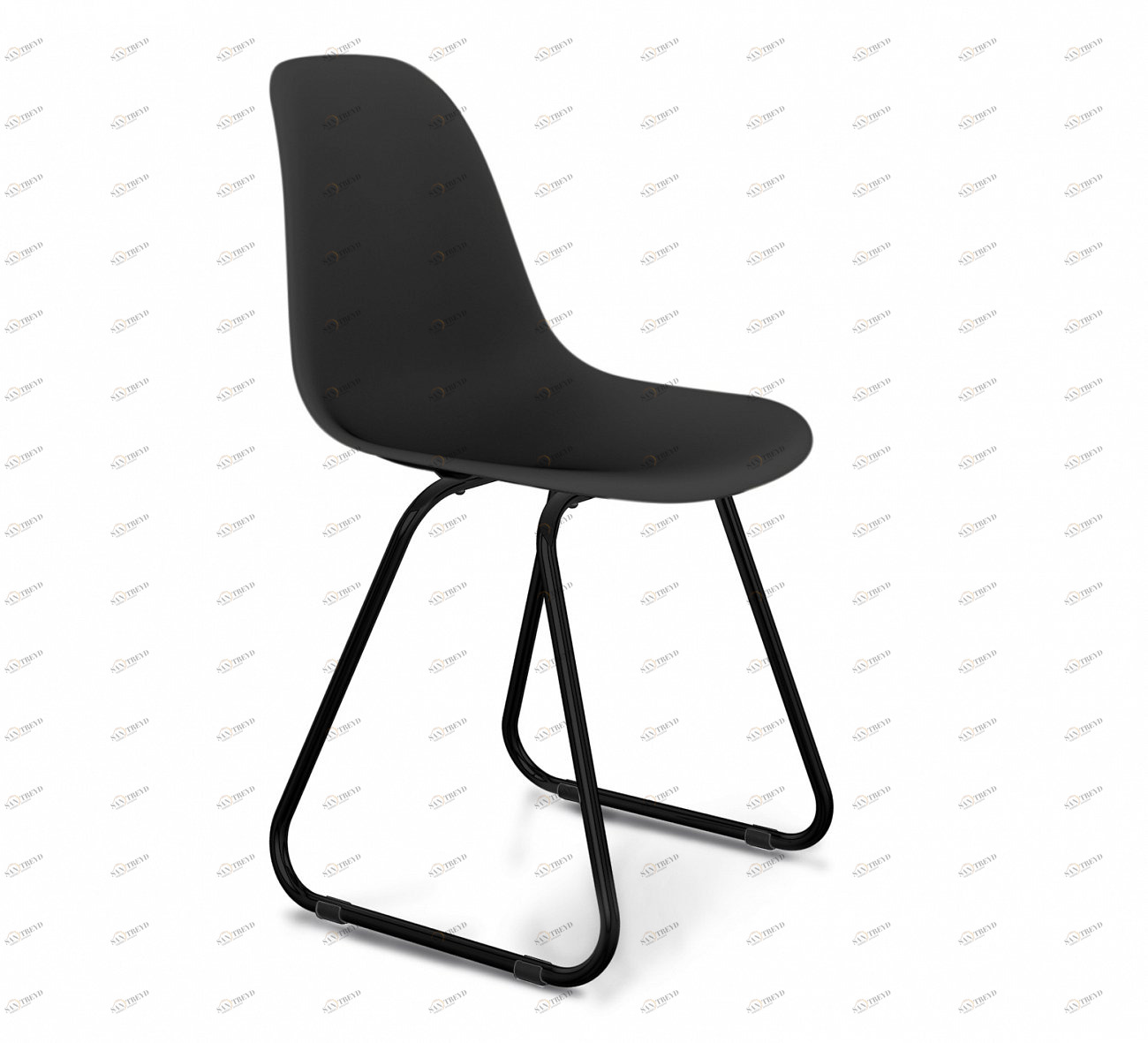 Стул DSR черный S38 (eames style) SHEFFILTON ДИЗАЙНЕРСКИЕ, EAMES STYLE 015598 Черный 