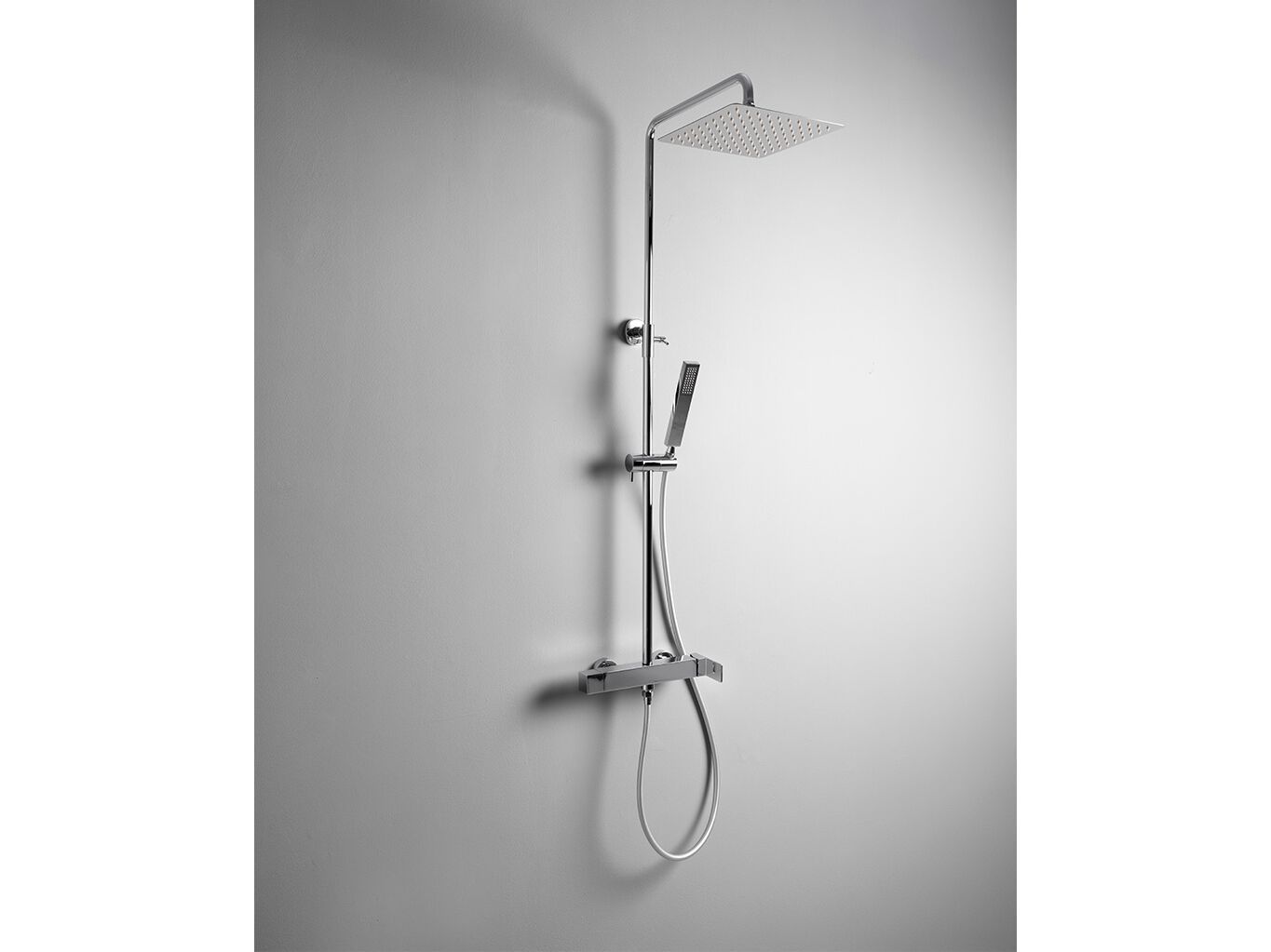 Настенная душевая колонка из нержавеющей стали с ручным душем TAMANACO NETTUNO ARCH-00048300