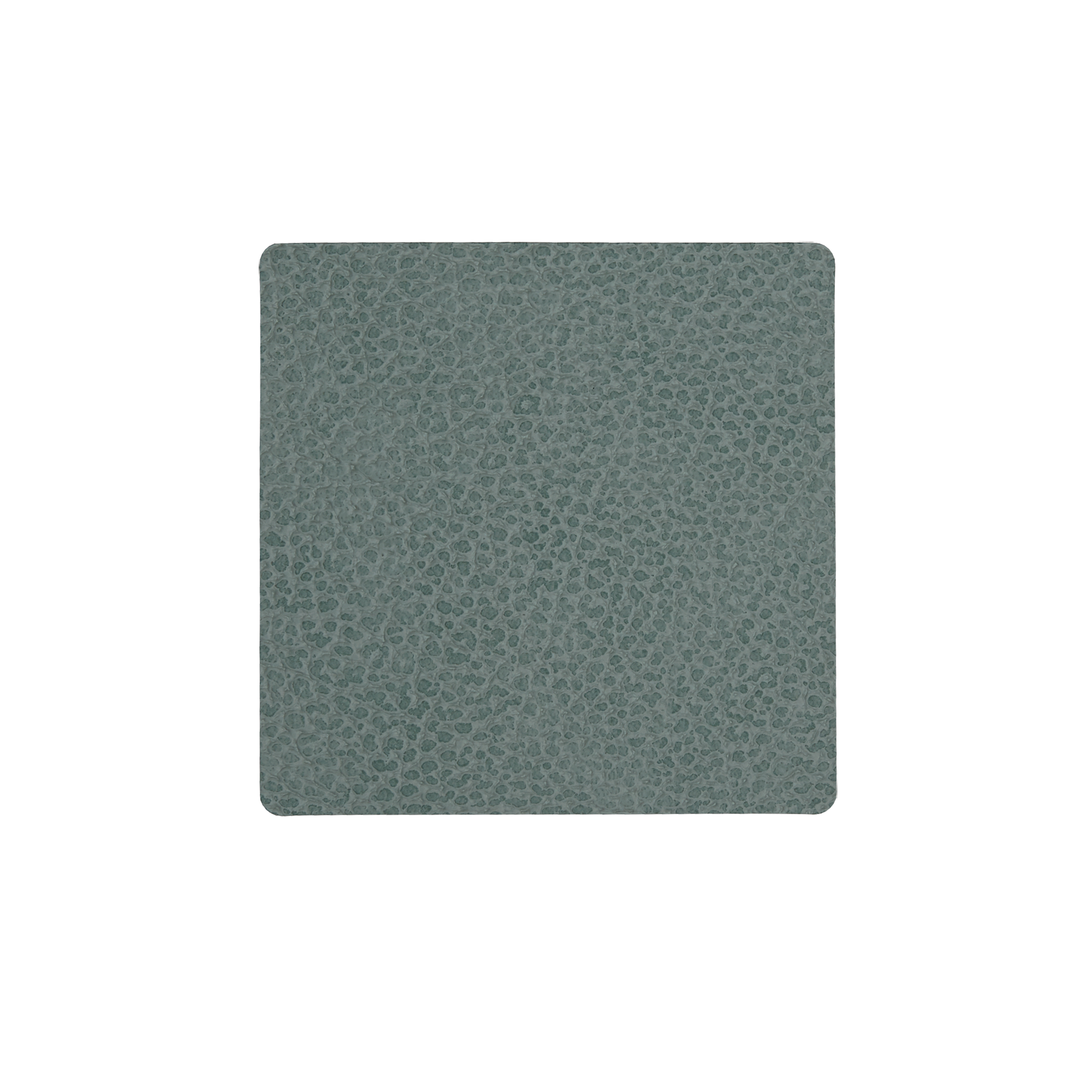 981125 HIPPO pastel green подстаканник квадратный 10x10 см, толщина 1,6 мм;LIND DNA  - Вид №1