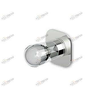 Z94604 - R97830 - R97835 Переключатель на 2/3 стороны без открытия / закрытия воды, выходы 1/2 ''. Zucchetti Nude 