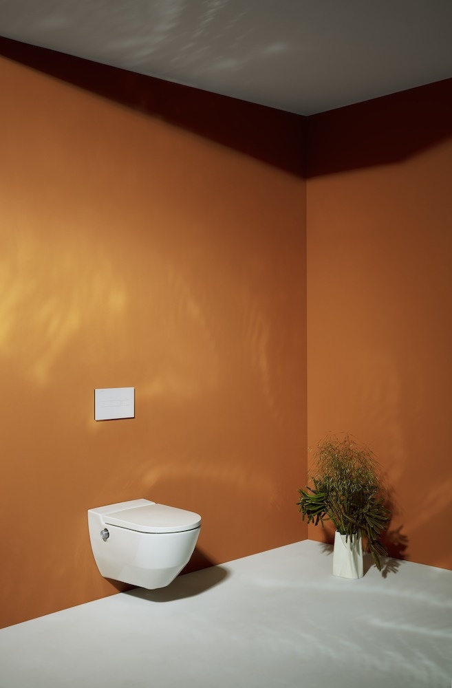 H8206014000001 Подвесной унитаз-биде, безободковый rimless, включает в комплект съемное сиденье с крышкой с механизмом "мягкое закрывание" LAUFEN PRO - Вид №34