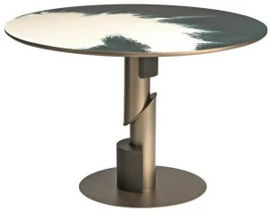 Shake Круглый металлический стол для гостиной