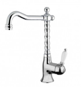 83OO5225 Santan Siracuza, однорычажный смеситель для раковины без донного клапана, цвет золото