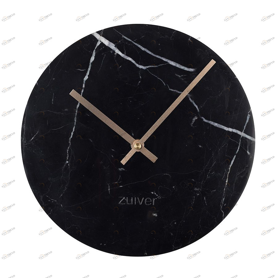Часы Marble Time черные Zuiver 8500033