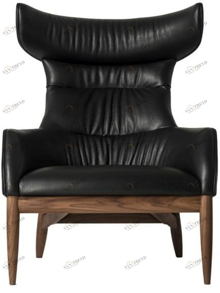 Ritzwell & Co. Стул Wing обитый кожей Beatrix sun-id-1402265