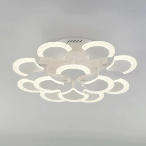 Потолочный светильник светодиодный белый Geisha 90159/12 EUROSVET ФЛОРИСТИКА 00-3890639 Белый