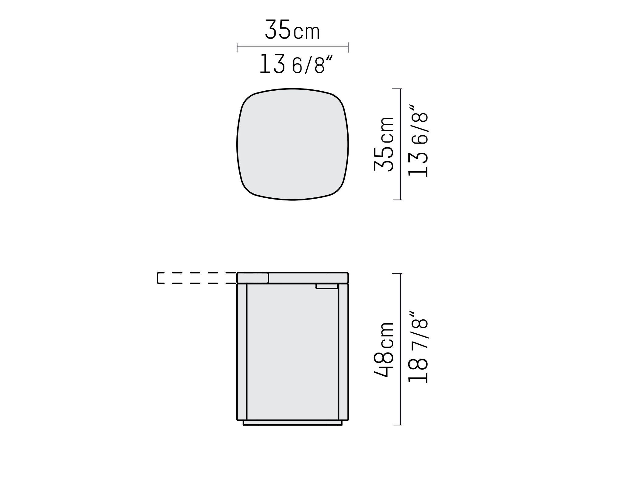 Прикроватная тумбочка из МДФ с ящиками Piet Boon KEK ARCH-00130047 - Вид №8
