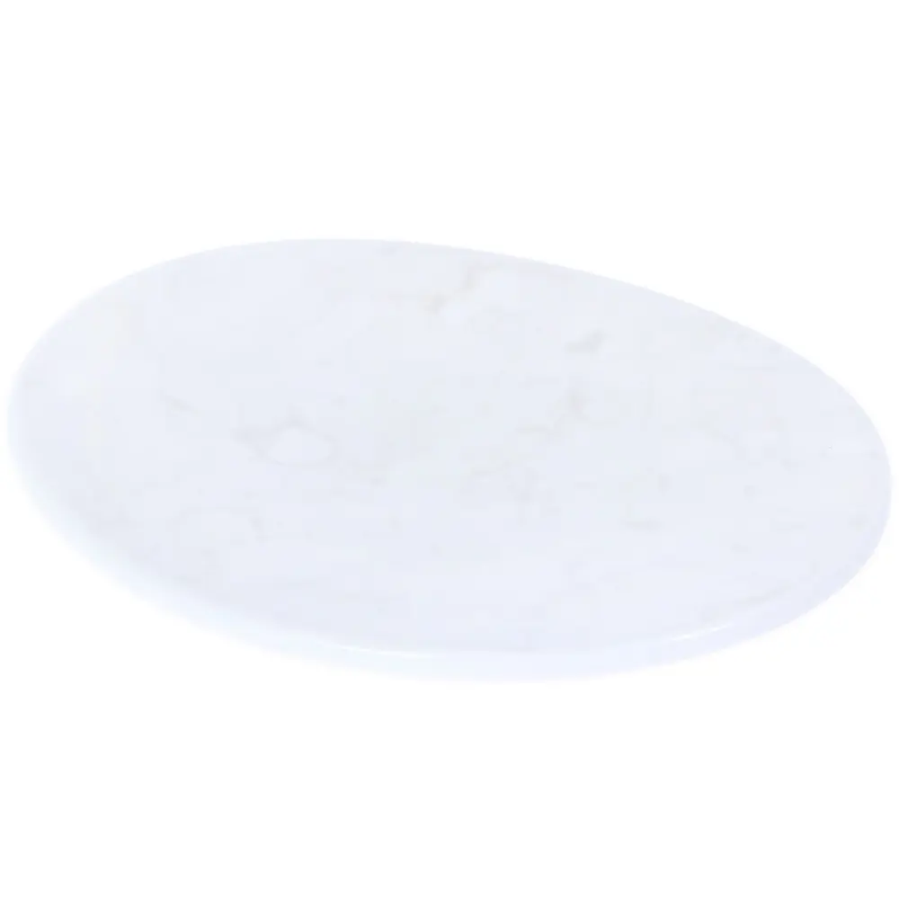 Керамическая мыльница SWENSA Marmo белый мрамор для эстетики ванной 81979070 STLM-0016391