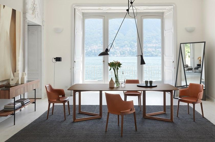 Potocco Мягкое кожаное кресло Velis 942 - Вид №3