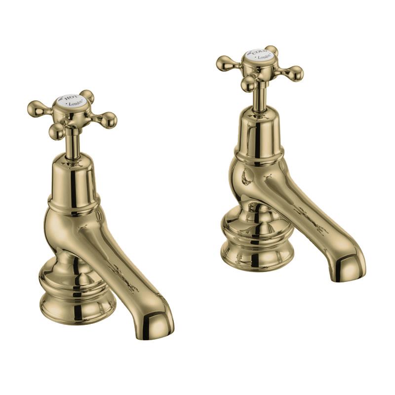 Burlington Кран для бассейна Claremont Regent 5 " Полный оборот с акцентом Медичи в Chrome CLR2 MED  - Вид №3