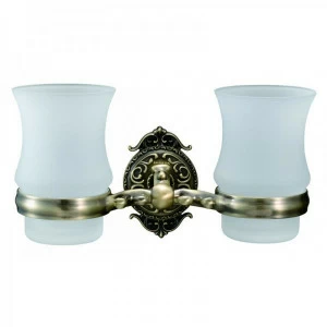 Стакан стекло двойной к стене Hayta (Германия) Classic Bronze 13905G/BRONZE