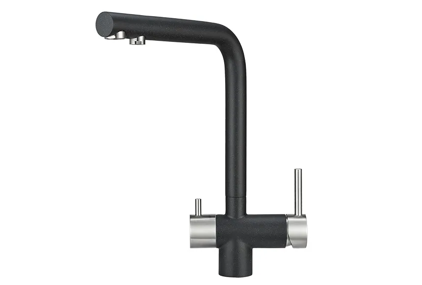 2305, ЧЕРНЫЙ, СМЕСИТЕЛЬ КУХОННЫЙ GRANULA 2305-ST129 - Вид №1